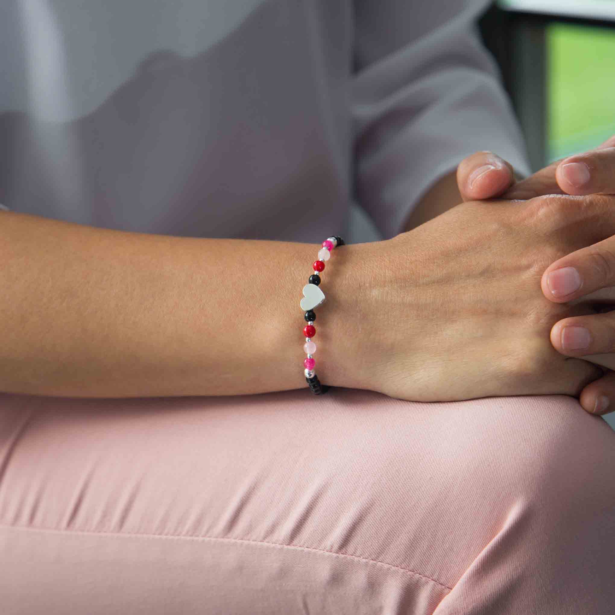 Pulsera del amor con plata